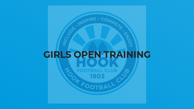 Girls Open Training