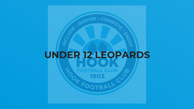 Under 12 Leopards