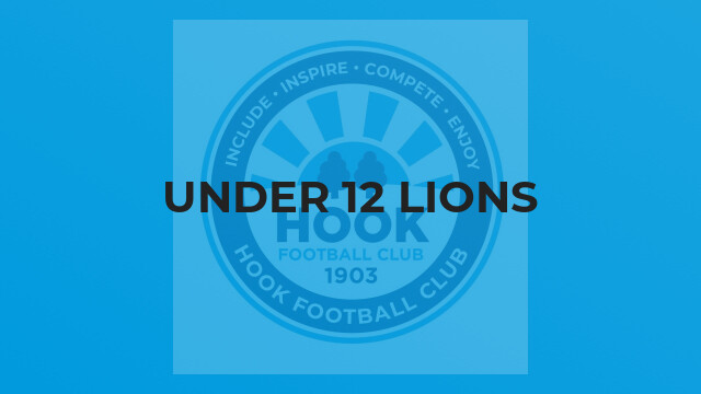 Under 12 Lions