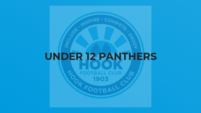 Under 12 Panthers