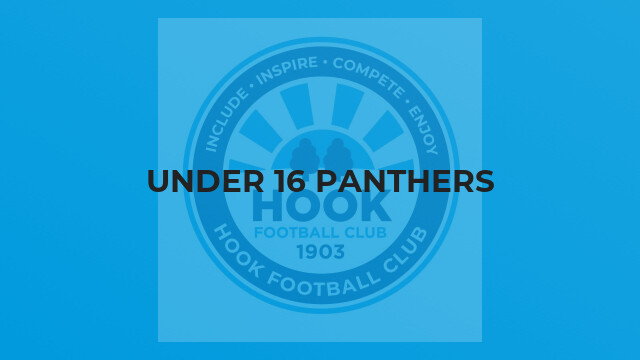 Under 16 Panthers