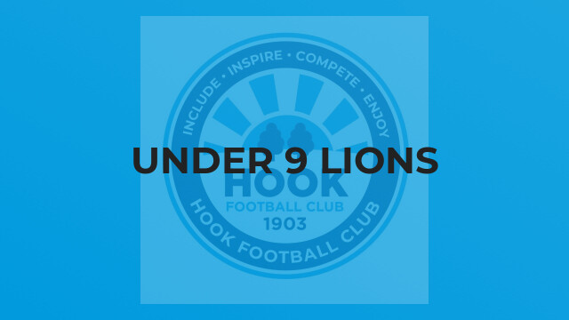 Under 9 Lions