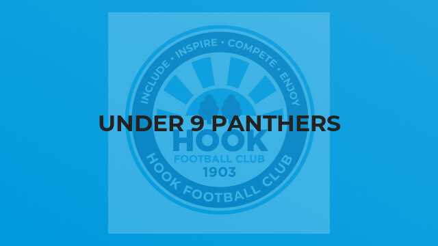 Under 9 Panthers