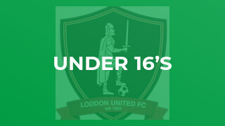 Under 16’s