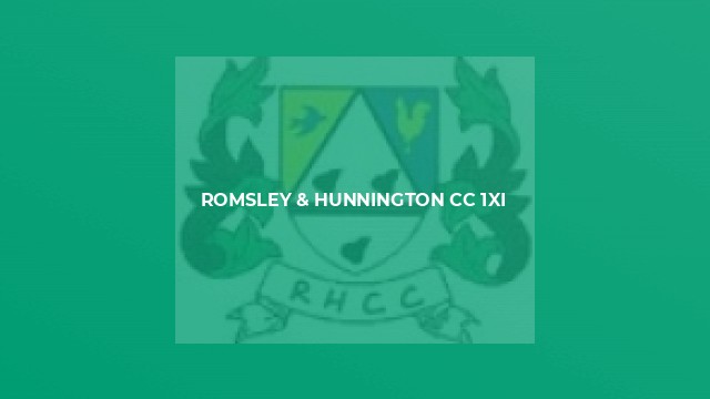 Romsley & Hunnington CC 1XI