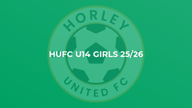 HUFC U14 Girls 25/26
