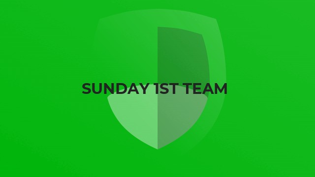 Sunday 1st Team 