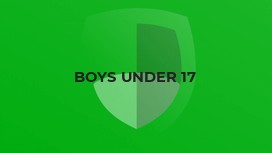 Boys Under 17