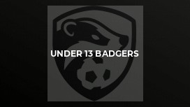 UNDER 13 BADGERS