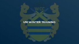 U10 Winter Training