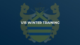 U15 Winter Training