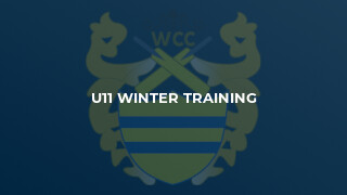 U11 Winter Training