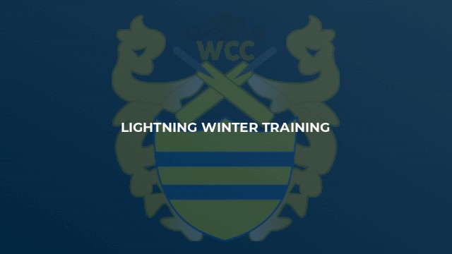 Lightning Winter Training