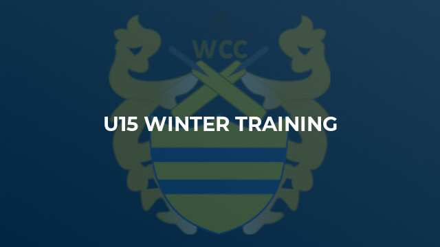 U15 Winter Training