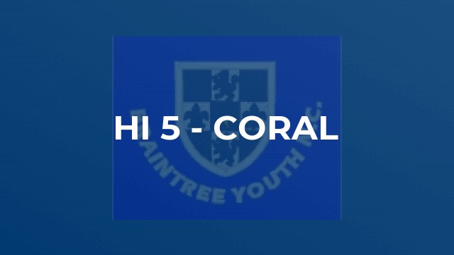 Hi 5 - Coral
