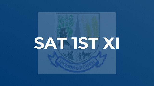 Sat 1st XI