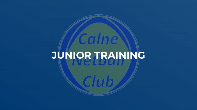 Junior Training