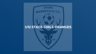 U12 Stags Girls Oranges