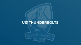 u13 Thunderbolts