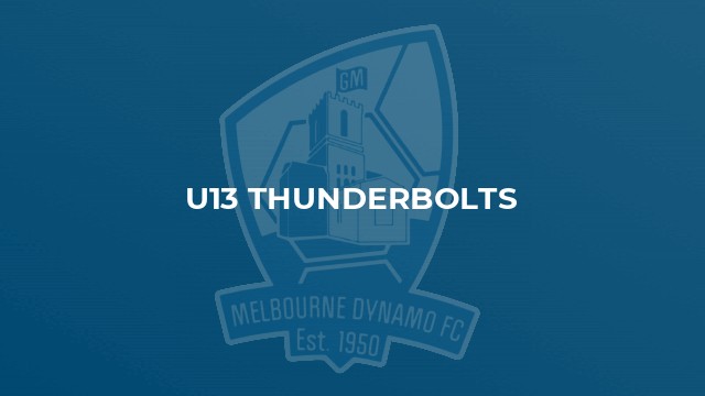 u13 Thunderbolts