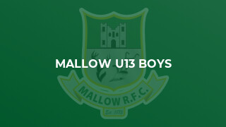 Mallow U13 Boys