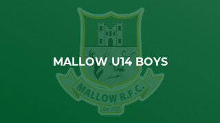 Mallow U14 Boys