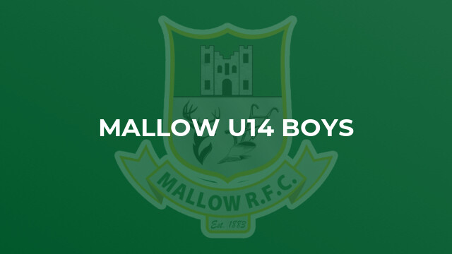 Mallow U14 Boys