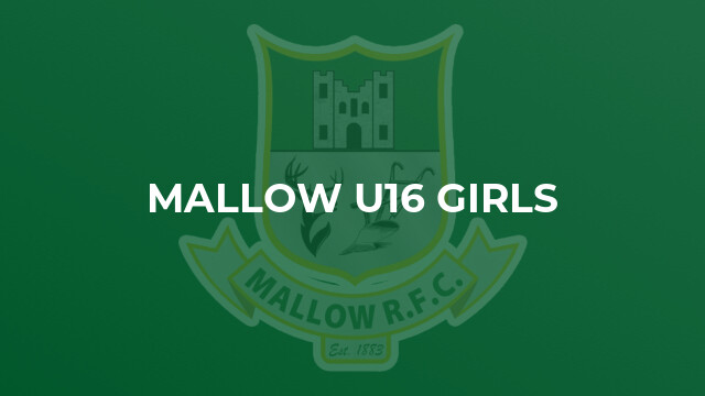 Mallow U16 Girls