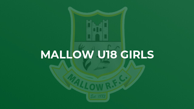 Mallow U18 Girls