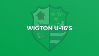 Wigton U-16’s