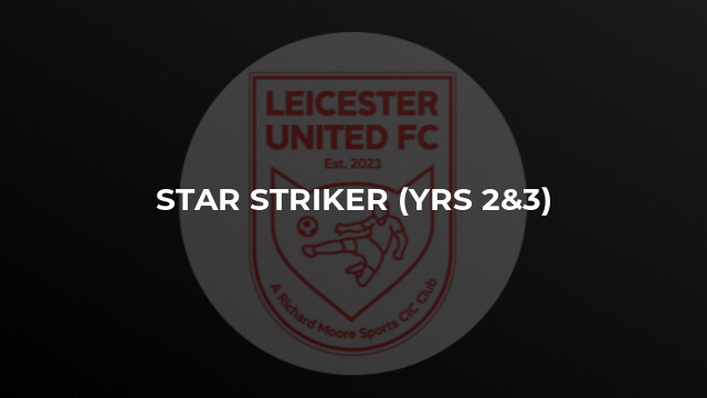 Star Striker (Yrs 2&3)