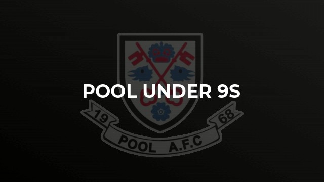 Pool Under 9s