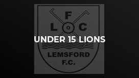 Under 15 Lions