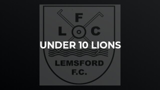 Under 10 Lions
