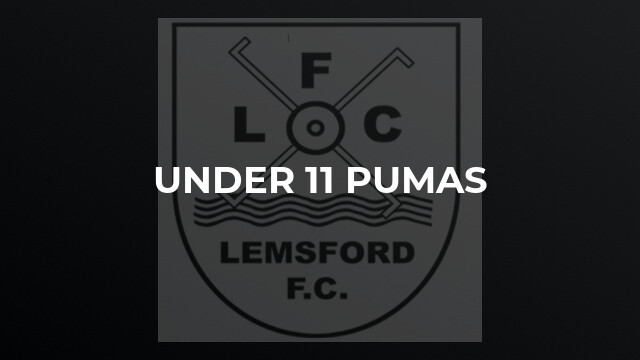 Under 11 Pumas