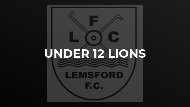 Under 12 Lions