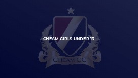 Cheam Girls Under 13