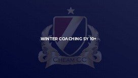 Winter Coaching SY 10+