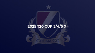 2025 T20 CUP 3/4/5 XI