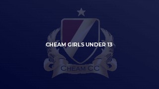 Cheam Girls Under 13