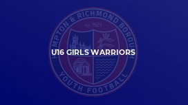 u16 Girls Warriors