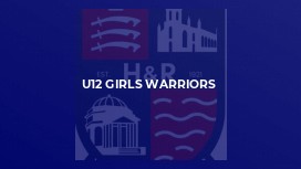 u12 Girls Warriors