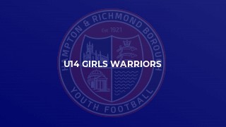 u14 Girls Warriors