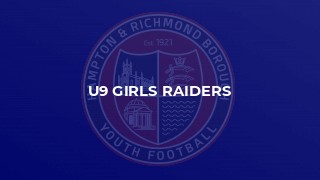 u9 Girls Raiders