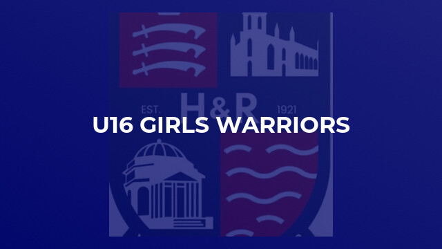 u16 Girls Warriors