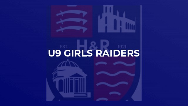 u9 Girls Raiders