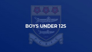 Boys Under 12s