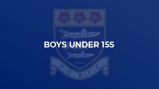 Boys Under 15s