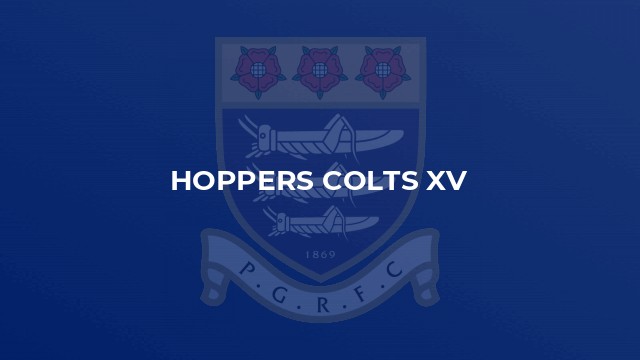 Hoppers Colts XV