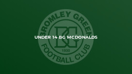 Under 14 BG Mcdonalds